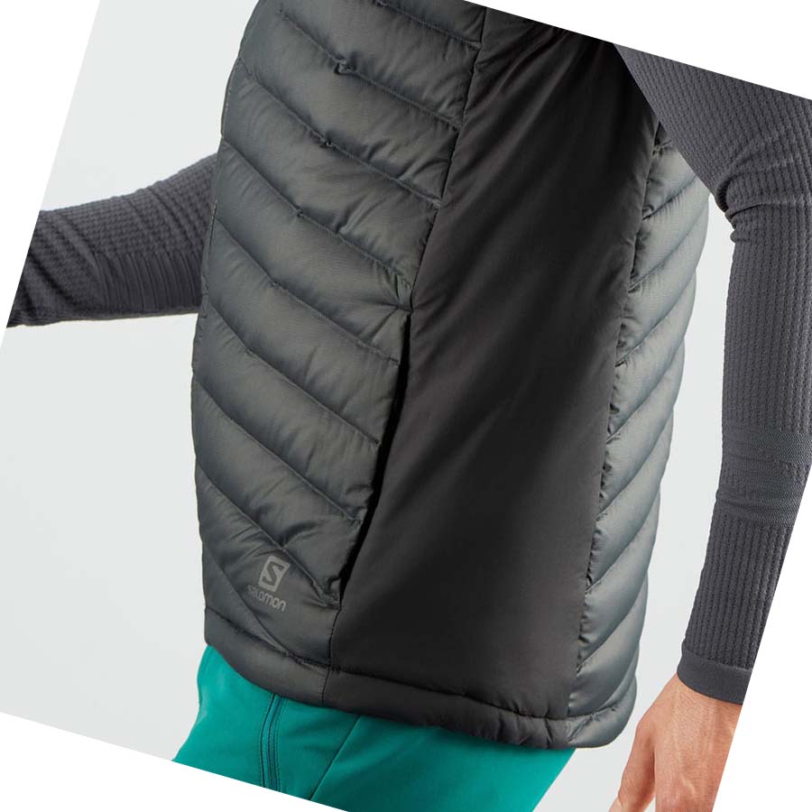 Salomon ESSENTIAL XWARM DOWN INSULATED Erkek Ceket Siyah | TR 3317FDN